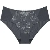 Triumph Slip ' Wild Iris Florale Maxi ' anthracite