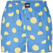 Happy Shorts Boxers 'Motives' bleu / citron