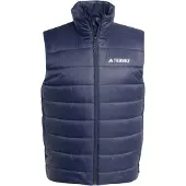 Adidas Gilet de sport 'Ess' bleu foncé / blanc
