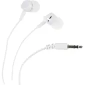 Vivanco ViVancoColour Buds Casque d'écoute intra-auriculaire filaire Musique Blanc