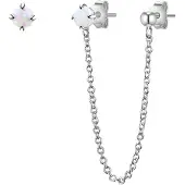 Glanzstücke Boucles d'oreilles argent