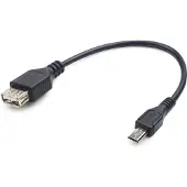 Gembird Cablexpert A-OTG-AFBM-03 - Câble USB - Micro-USB de type B (M) pour USB (F) - USB OTG - 15 cm