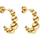 Purelei Boucles d'oreilles 'Bubbly' or