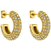 Purelei Boucles d'oreilles or / transparent