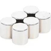Bgs -79919 Jeu d'aimants extra forts Ø 9,5 mm 6 pcs.