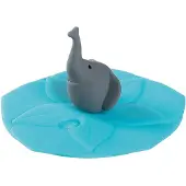 Leonardo 8x , Vaisselle + couverts pour enfants, Couverture en verre Bambini éléphant, 1 pièce