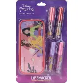 M.A.C Kit gloss et pochette Disney Princess (Kit de soin des lèvres, 6 ml)