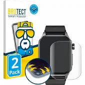 BROTECT Protection d'écran intégrale, Film de protection pour smartwatch, Transparent