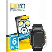 BROTECT Protection Clair, Film de protection pour smartwatch, Transparent