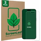 ScreenLeaf Film de protection pour écran de l'iPhone 16 Pro d'Apple - Film de protection d'écran transparent (Apple iPhone 16 Pro), Téléphone portable : film de protection, Transparent