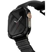 Skinarma case Kurono Apple Watch Ultra 49mm black, Montre connectée : accessoires, Noir