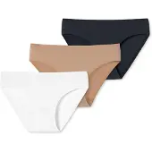 Schiesser Slip ' Invisible Soft ' nude / noir / blanc