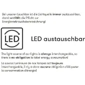 Albert Lampe de jardin Nelly 3 lumières