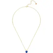 Glanzstücke Chaîne bleu cobalt / or / blanc