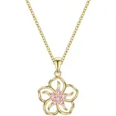 Rafaela Donata Chaîne jaune d'or / rose