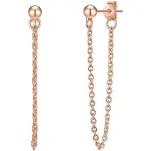 Glanzstücke Boucles d'oreilles or rose