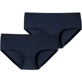 Schiesser Culotte 'Invisible Cotton' bleu nuit