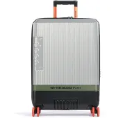 Delsey Jh001a Expandable 66cm 71l Trolley Bag Argenté