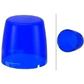 Hella Verre de feu rotatif bleu , utilisable universellement pour divers véhicules.