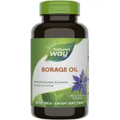 Nature'S Way , Huile de Bourrache, 1 300 mg, 60 Gélules