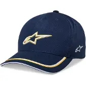 Alpinestars Casquette Snapback Ascension Navy Gold, Taille: One Size