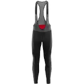 Loeffler - Culotte de vélo pour hommes, modèle "Men Bike Bib Tights AB GEL", couleur noire, taille 48