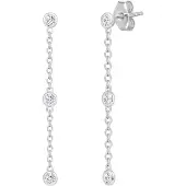 Trilani Boucles d'oreilles argent