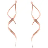 Heidemann Boucles d'oreilles or rose