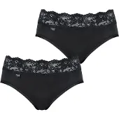 Sloggi Slip 'Romance' noir