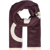 Comma Foulard beige / bordeaux