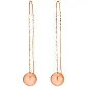 Heidemann Boucles d'oreilles 'Riana' or rose