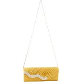 FELIPA Pochette miel / argent
