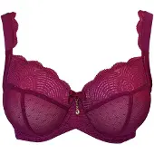 SugarShape Soutien-gorge 'Clara' bordeaux