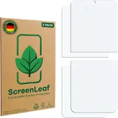 ScreenLeaf Film de protection d'écran, Protection d'écran Écologique, Clear, Anti-Rayures (2 pcs, Samsung Galaxy Z Flip7 FE), Téléphone portable : film de protection, Transparent
