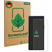 ScreenLeaf Film de protection d'écran, Protection d'écran Écologique, Clear, Anti-Rayures (2 pcs, Samsung Galaxy Z Fold7), Téléphone portable : film de protection, Transparent