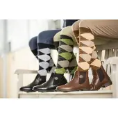 Kerbl Unisexe, Chaussettes de sport, Chaussettes d'équitation Brescia (40 - 42), Bleu
