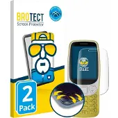 BROTECT Full-Screen Protection (2 pcs, Nokia 3210), Téléphone portable : film de protection, Transparent