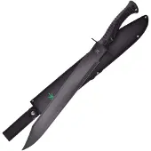 Frost Cutlery Machette Rubber Handle, noir