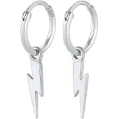 Elli PREMIUM Boucles d'oreilles 'Blitz' argent
