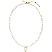 Purelei Chaîne 'Pearlfection' or / blanc perle