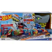Hot Wheels Véhicule Station de Lavage Requin