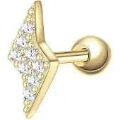 Glanzstücke Boucles d'oreilles jaune d'or