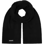 Bruno Banani Écharpe 'BYERS' noir / blanc