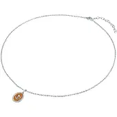Strandglück Chaîne marron / argent