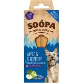 Soopa Dental bâtonnets à la pomme et myrtille pour chien