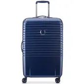 Delsey PARIS trolley Caumartin + 4 Double Rolls Trolley 70 Steel Blue bleu 69cm