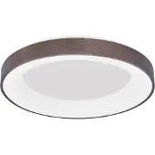 Lyora Plafonnier Rando Thin marron café Ø 60cm