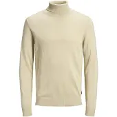 Jack & Jones Pull Fin Col Roulé Coton Mélangé Homme Jack & Jones