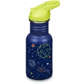 Klean Kanteen Gourde Inox 355 Ml Bouchon Sport Bleu
