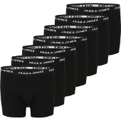 Jack & Jones Huey Trunk Plus Size Boxers 7 Units Noir 7XL / Regular Homme